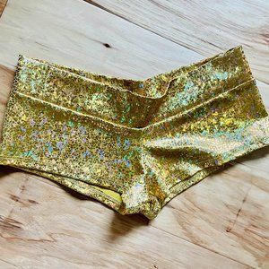 Gold Booty Shorts (Like New)